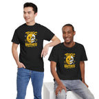 Toxic Happiness smiley skull tee | Graphic T-Shirt, Yellow Gothic Streetwear