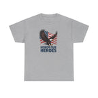 Honor Our Heroes Eagle T-Shirt | American Flag Patriotic Tee