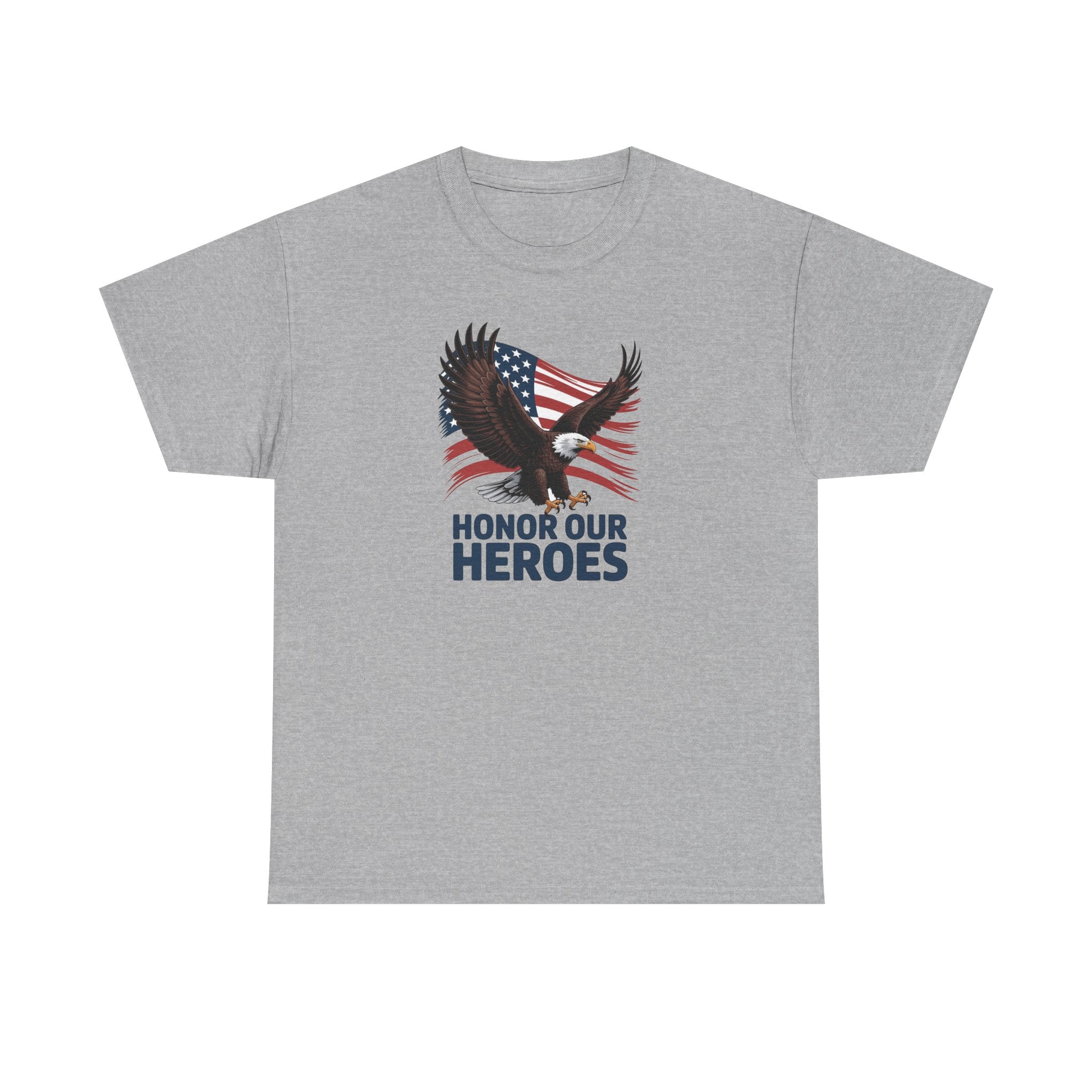 Honor Our Heroes Eagle T-Shirt | American Flag Patriotic Tee