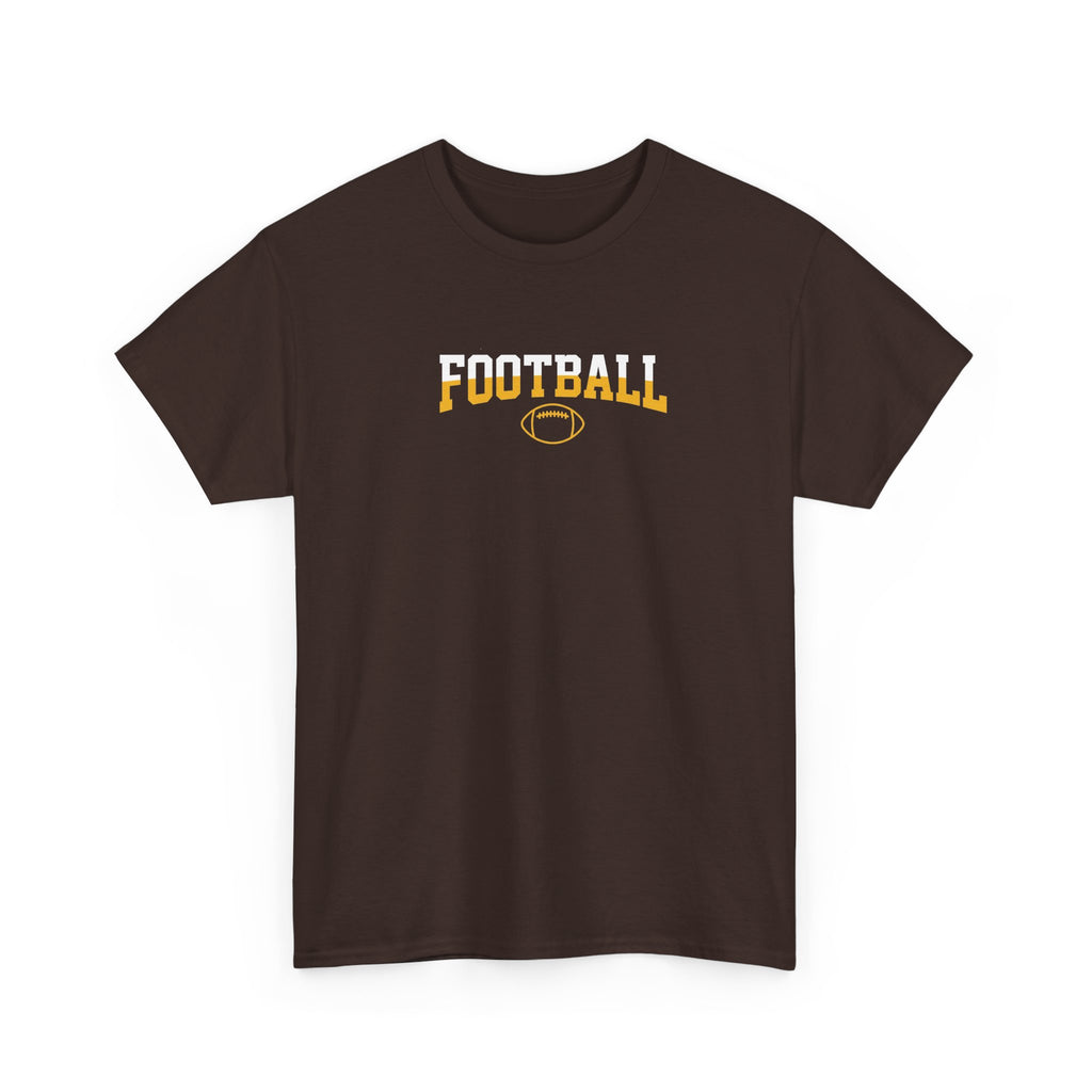 Championship Football Logo T-Shirt | Shield Graphic Tee, Sports Apparel