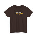 Championship Football Logo T-Shirt | Shield Graphic Tee, Sports Apparel