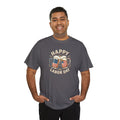 Happy Labor Day Beer Mugs T-Shirt | American Flag Cheers Tee