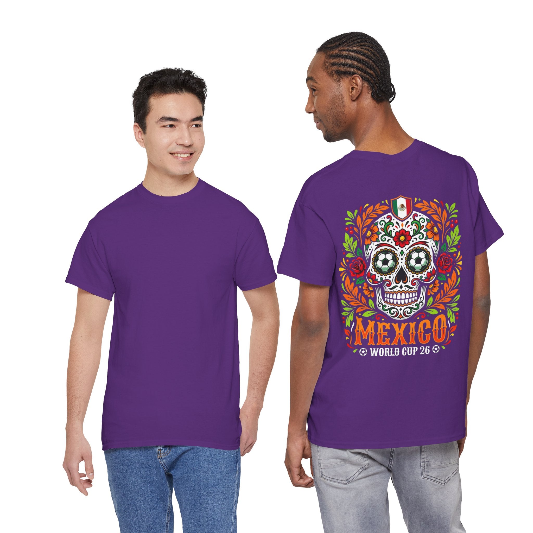 Sugar Skull Mexico World Cup Tee | Day of the Dead Football Shirt