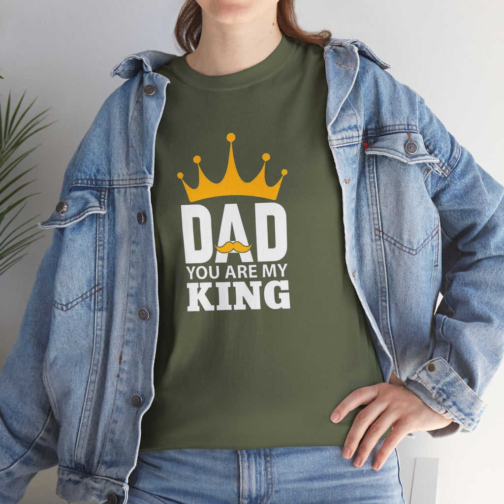 Dad You Are My King T-Shirt | Fathers Day Crown Tee