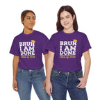 Bruh I Am Done Class of 2026 T-Shirt | Graduation Tee, Grad Cap Design