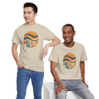 Here Comes The Sun T-Shirt | Retro Sun Waves Graphic Tee