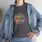 Booked for the Summer T-Shirt | Vacation Reading Tee, Beach Novel Shirt