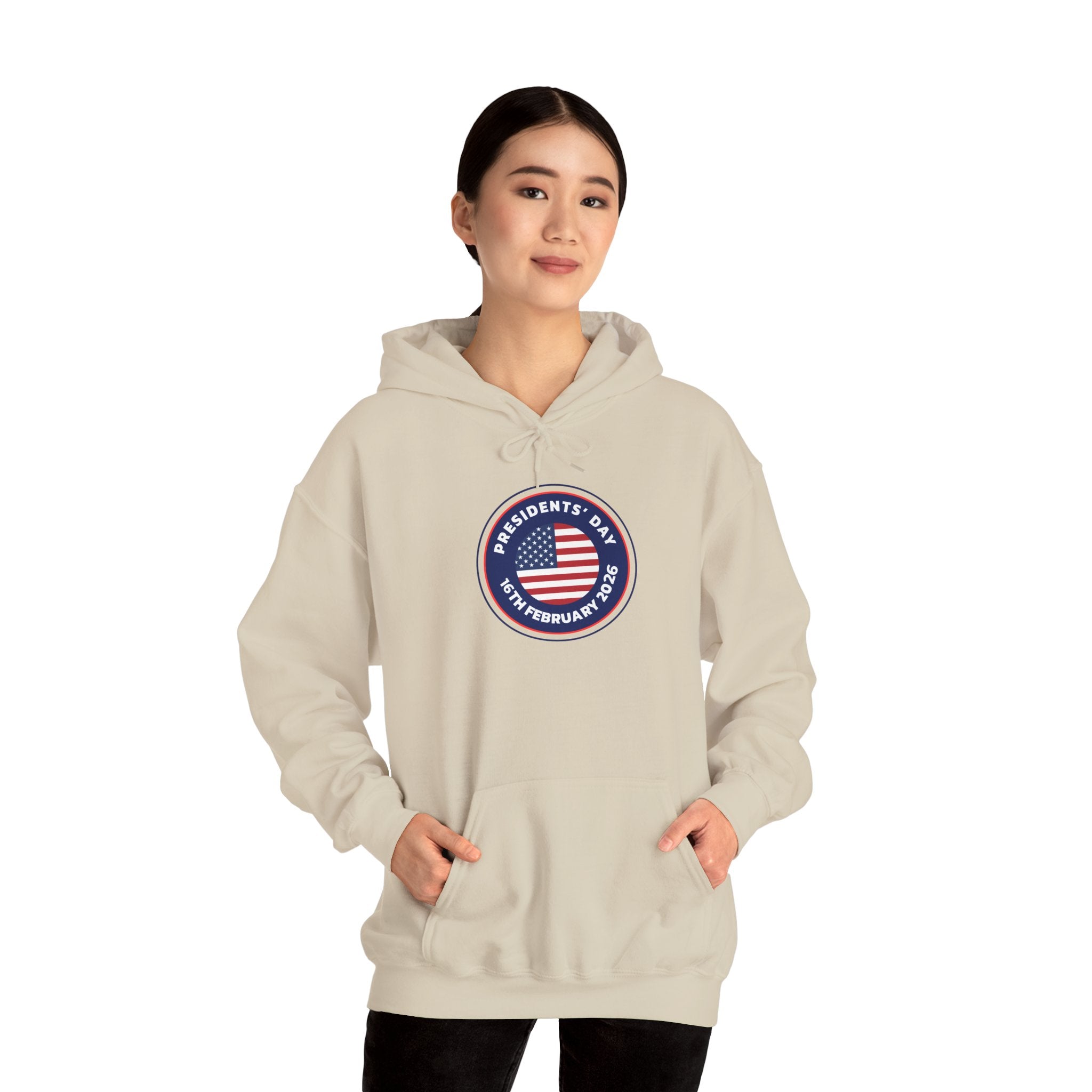 Presidents Day Hoodie 2026 - February 16 Holiday Pullover, American Pride Hoodie