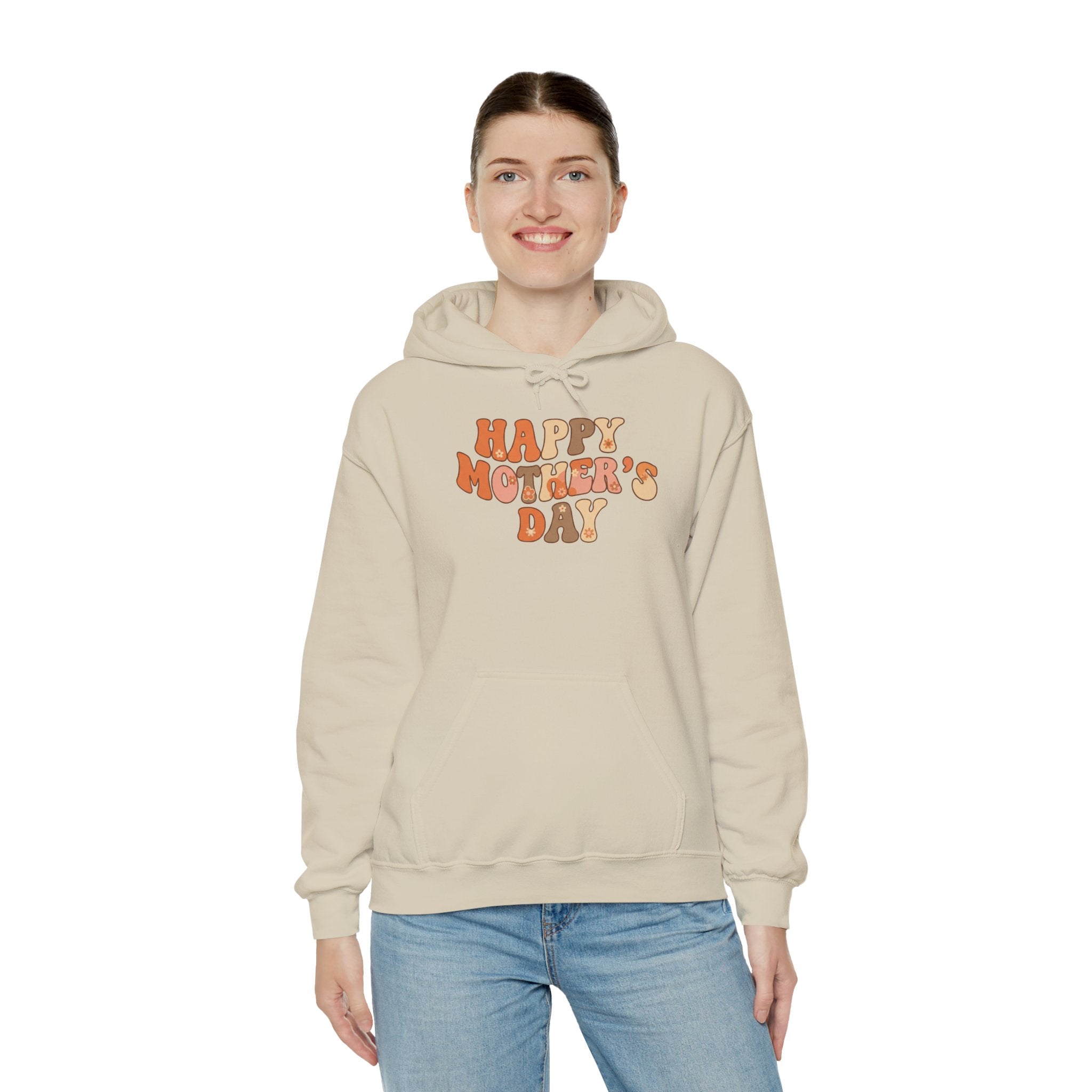 Happy Mother's Day retro lettering Hoodie | Mother's Day sweatshirt