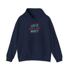 Life Is What You Make It Hoodie | Inspirational Quote Graphic Hoodie