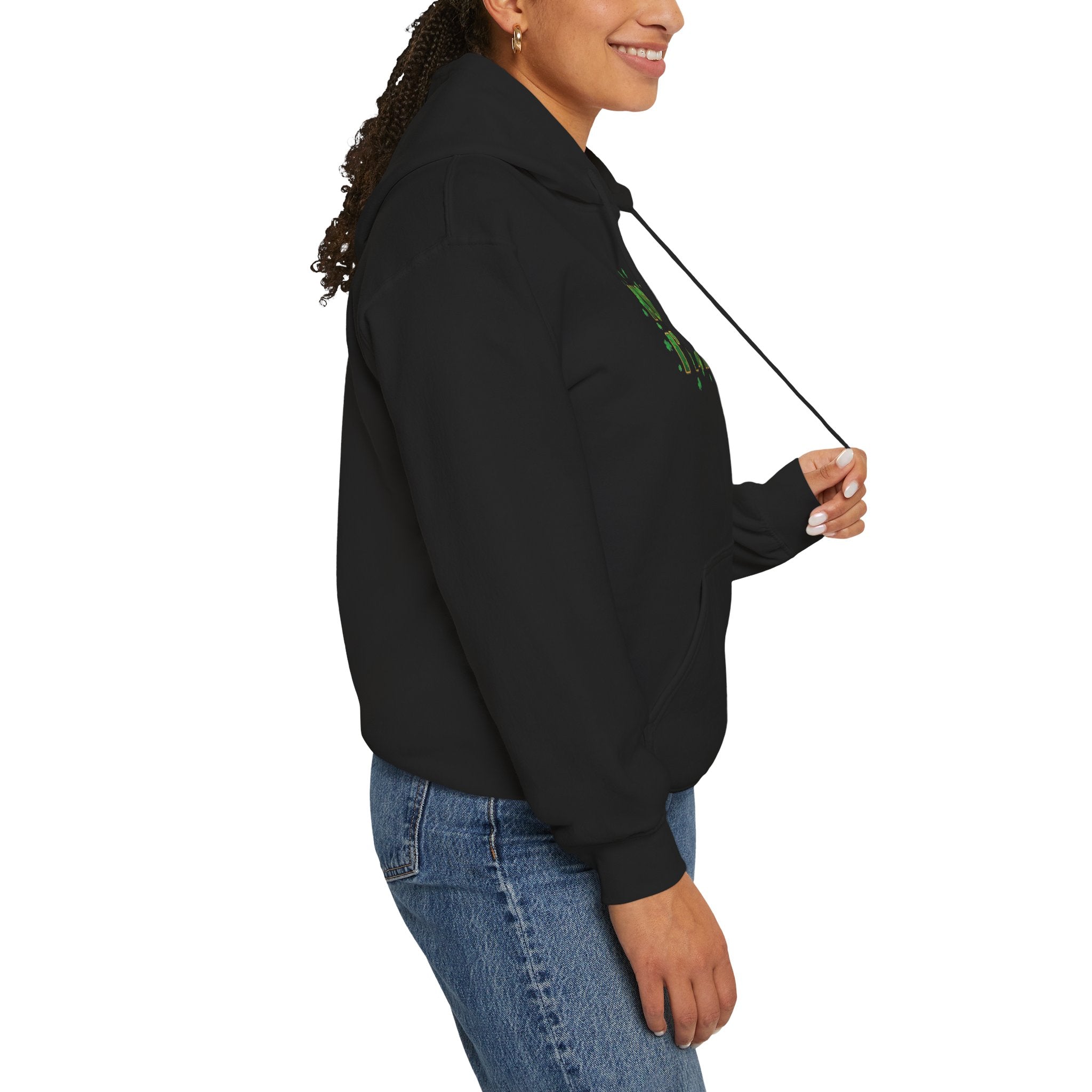 Kiss Me I'm Irish Hoodie | St. Patrick's Day Shamrock Typography