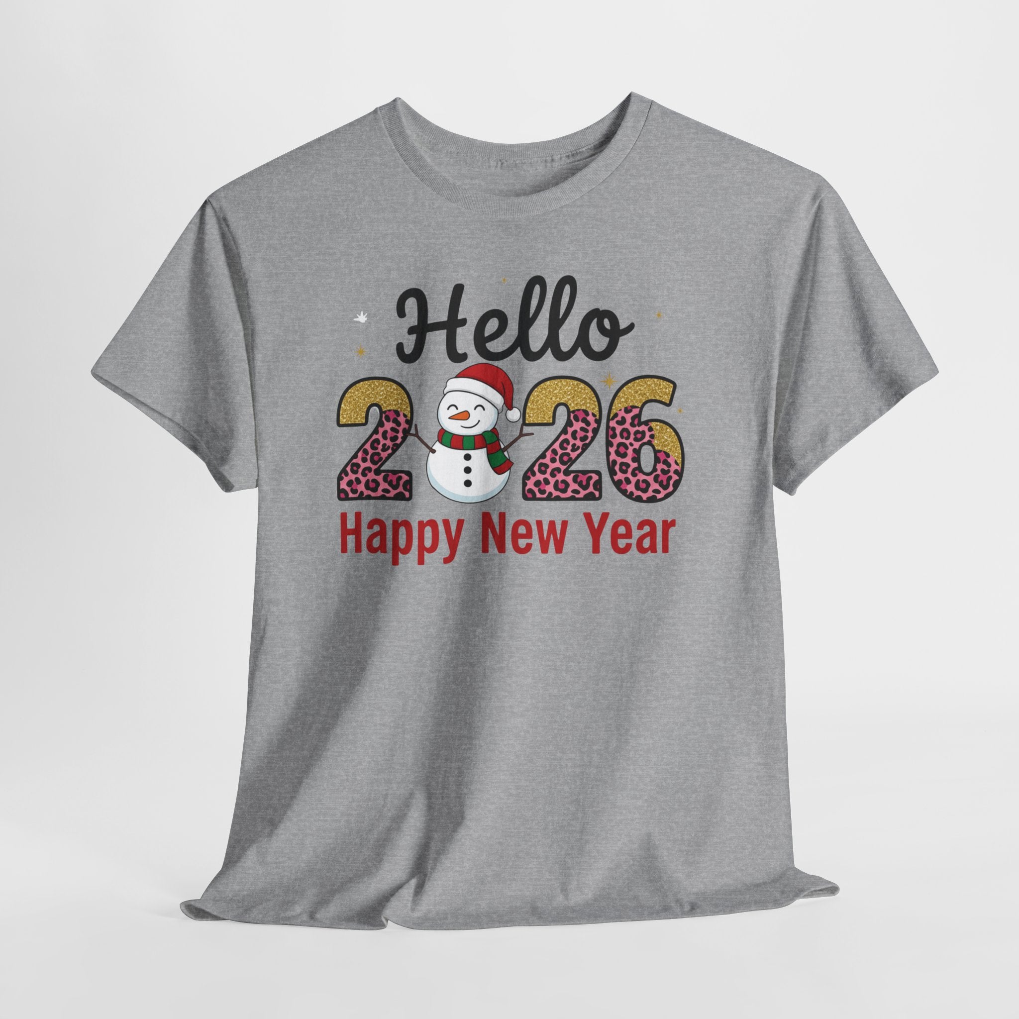 Hello 2026 Happy New Year  Unisex Tee