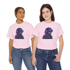 Neon Cyberpunk VR Girl T-Shirt | Futuristic Gamer Art, Vaporwave Aesthetic