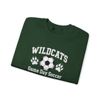 Wildcats Soccer Logo Sweatshirt | Game Day Soccer Crew