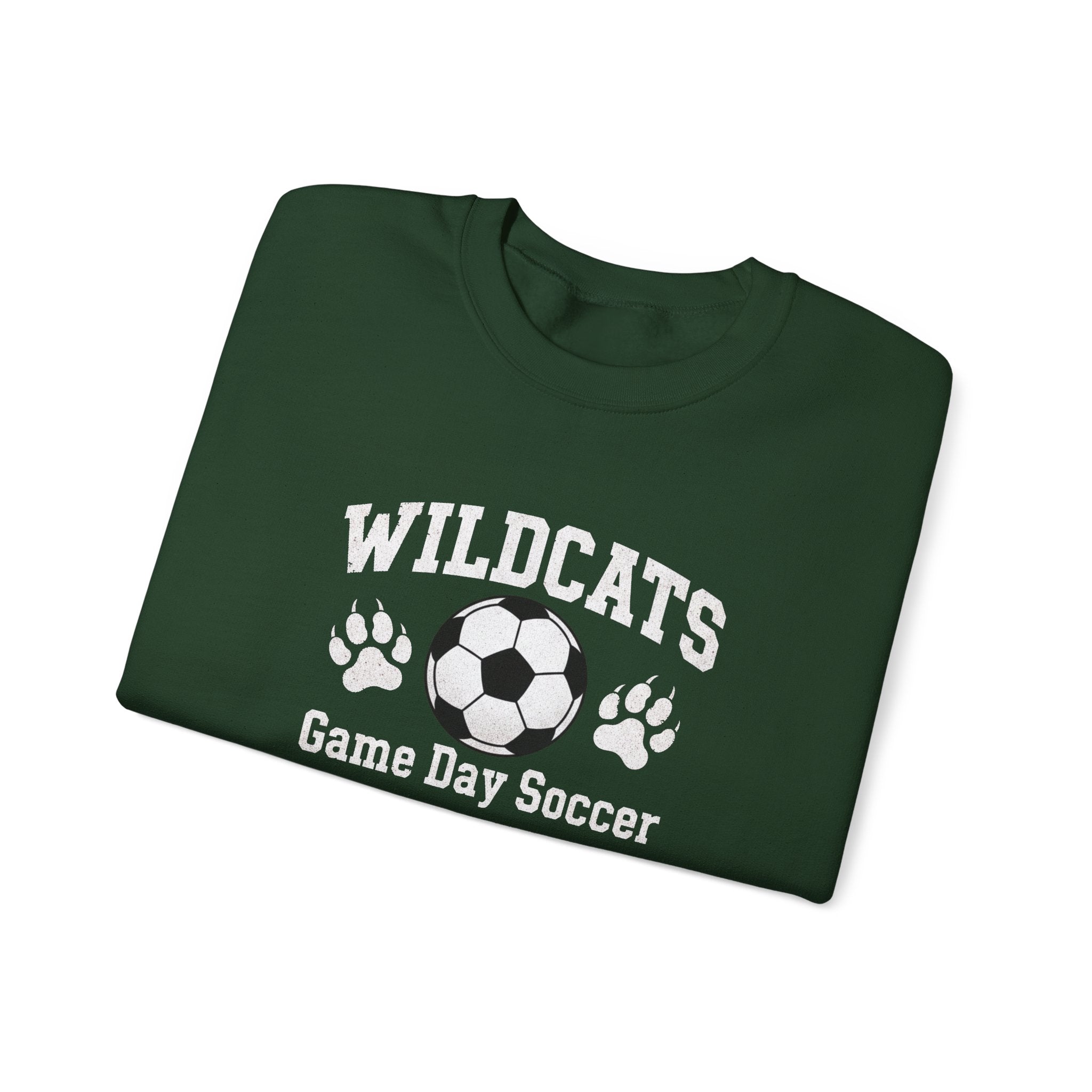 Wildcats Soccer Logo Sweatshirt | Game Day Soccer Crew