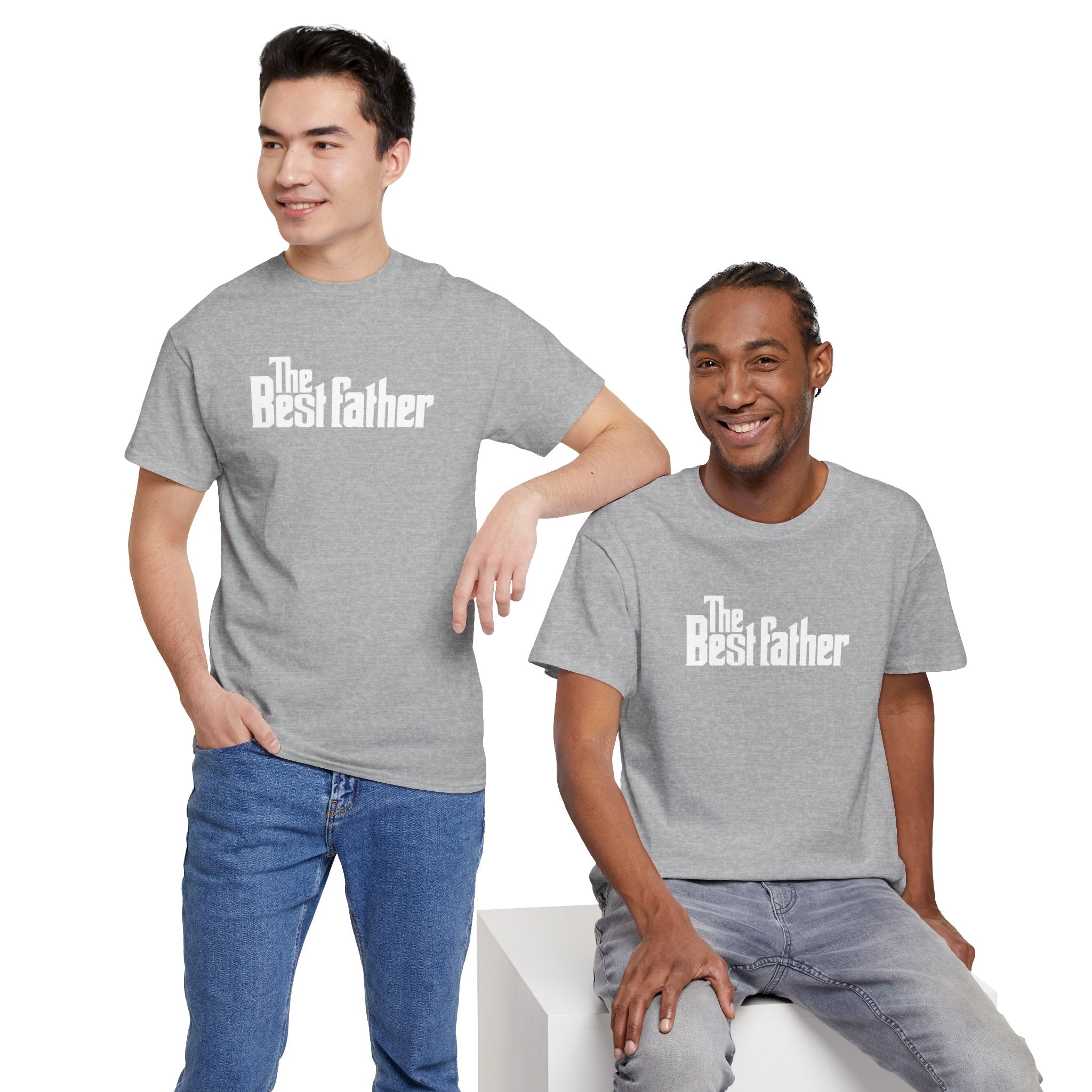 The Best Father Tee | Vintage mobster logo, Dad shirt, Fatherhood slogan