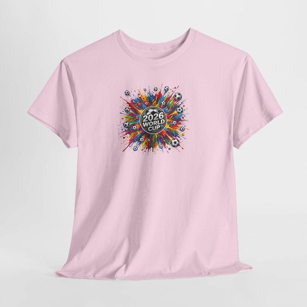 2026 World Cup Soccer Burst Tee | Football Tournament Shirt