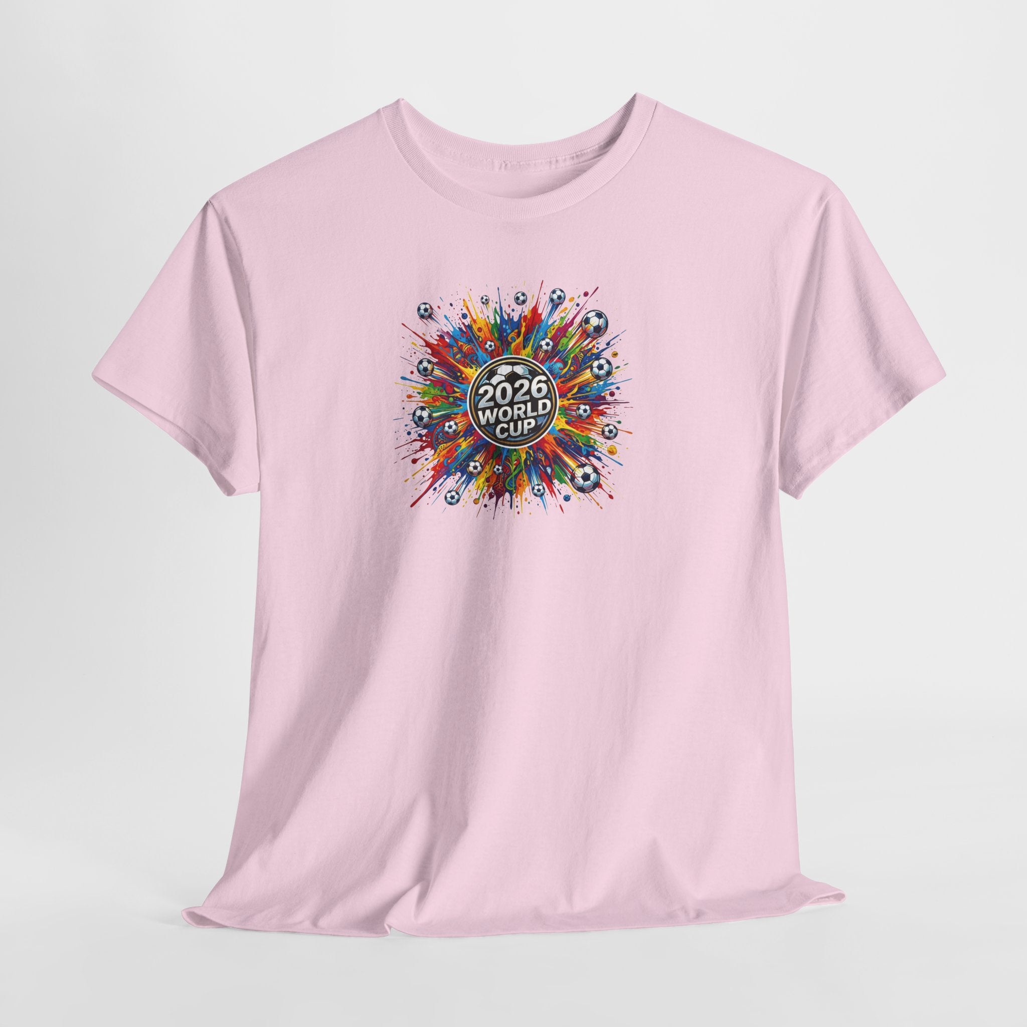 2026 World Cup Soccer Burst Tee | Football Tournament Shirt