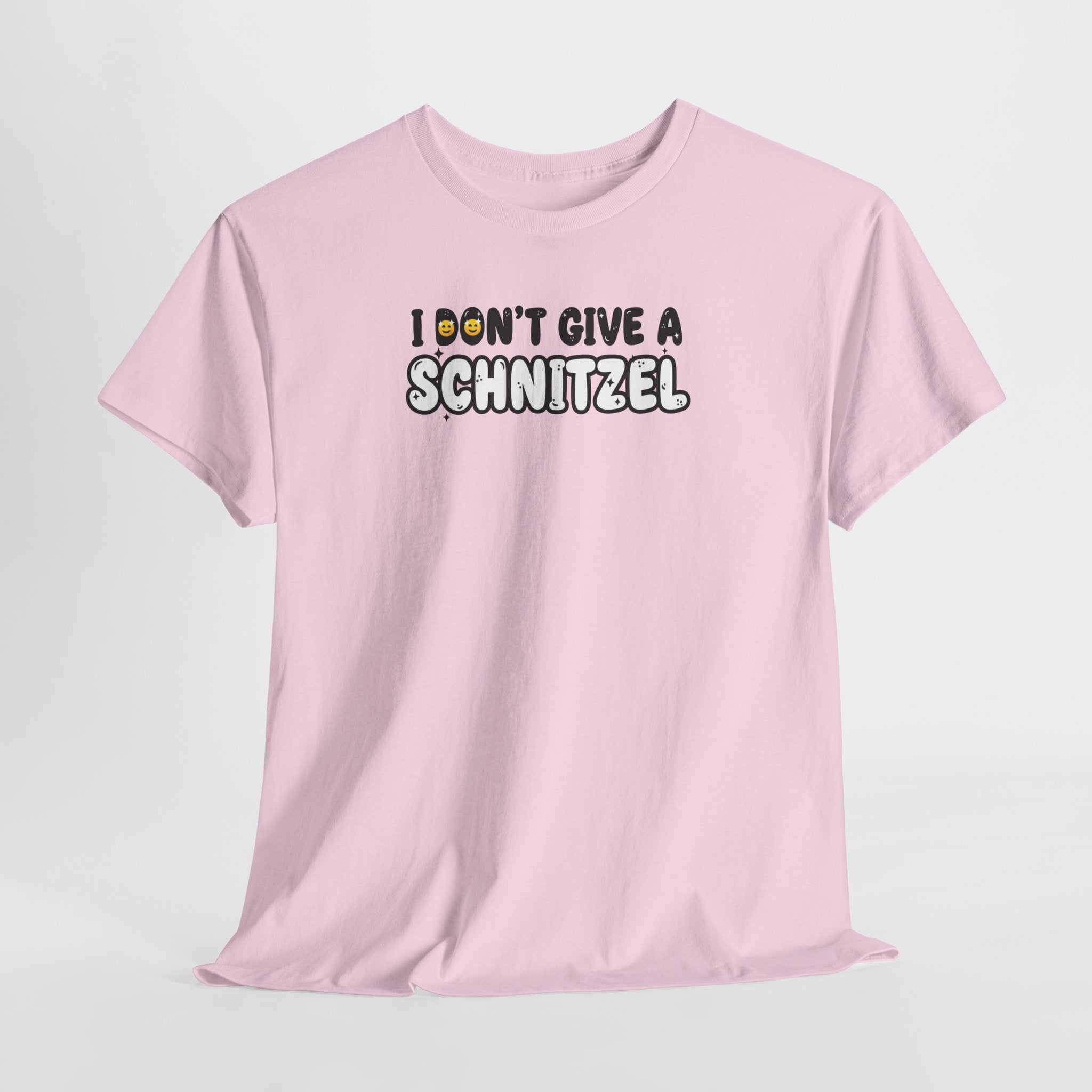 I Don't Give a Schnitzel T-Shirt | Funny Food Phrase Tee