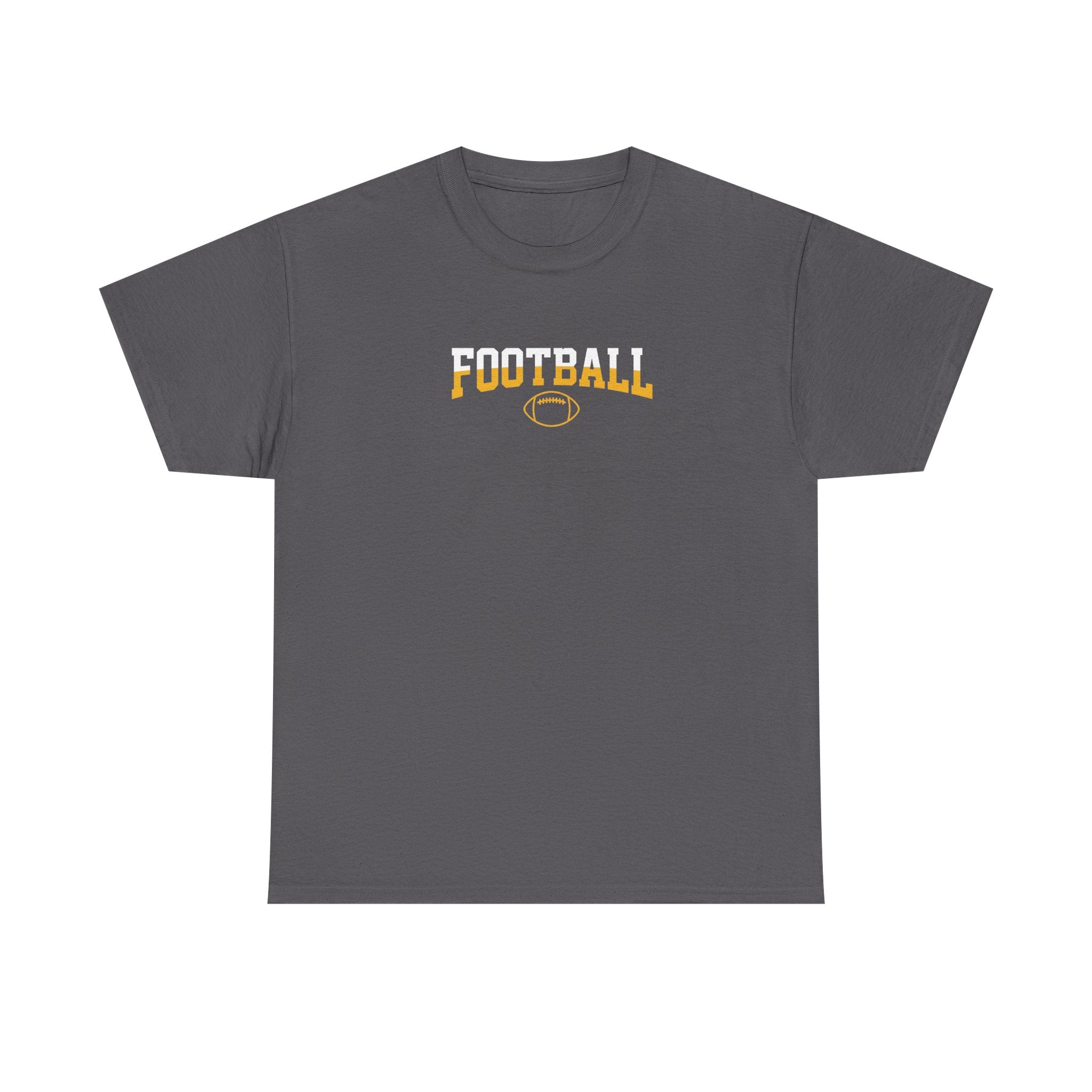 Championship Football Logo T-Shirt | Shield Graphic Tee, Sports Apparel