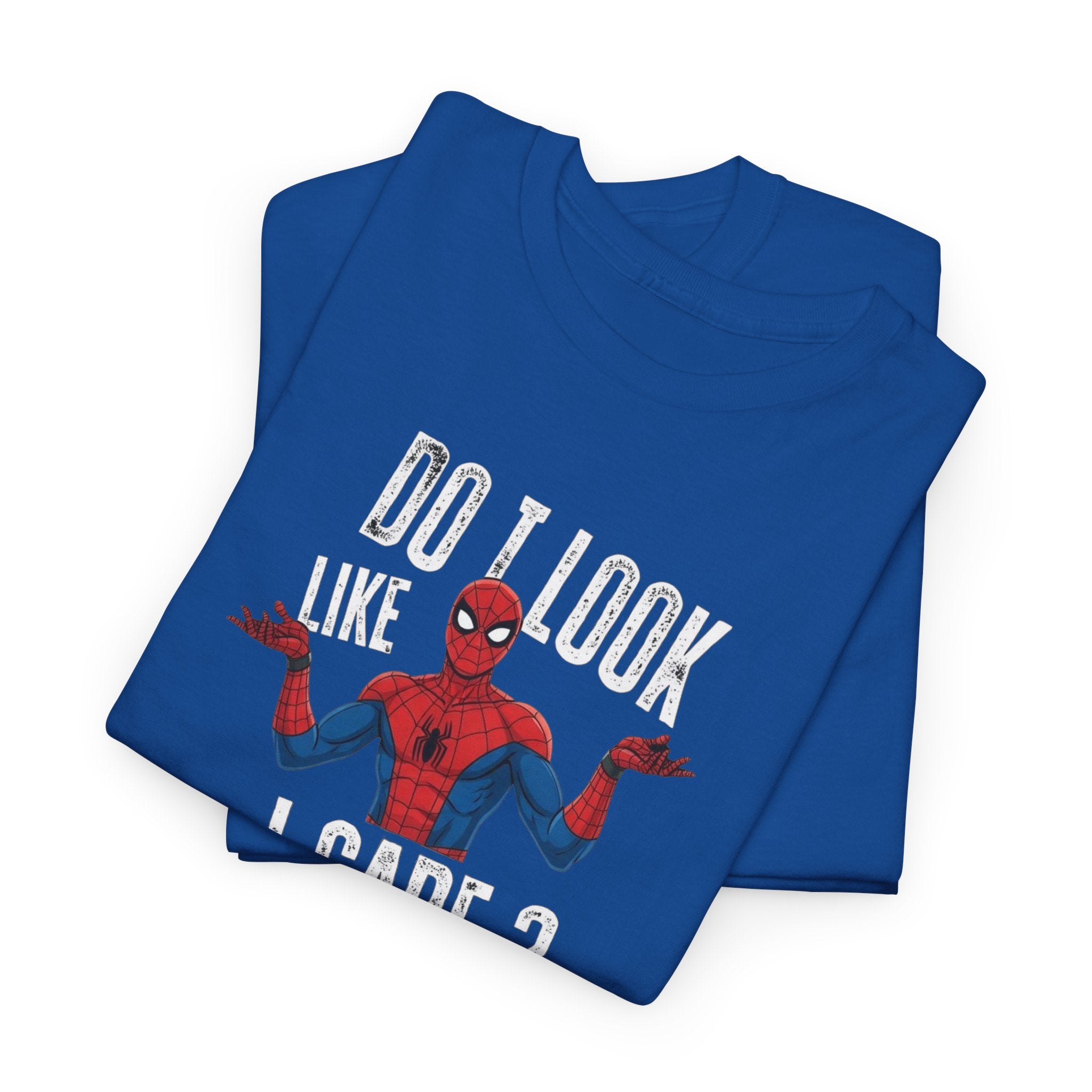 Do I Look Like I Care? Tee | Spider-Man Style Graphic Shirt