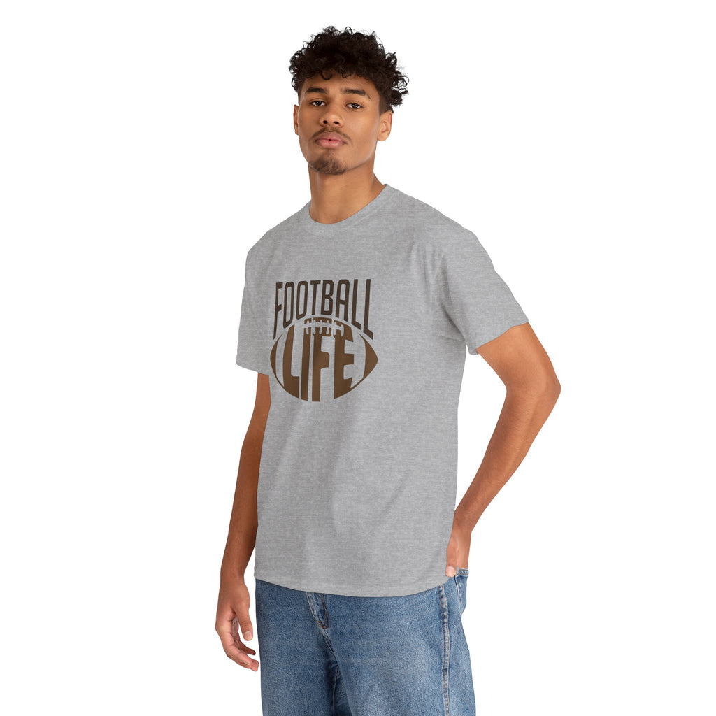 Football Life Game Day Tee | Casual Football Graphic Shirt