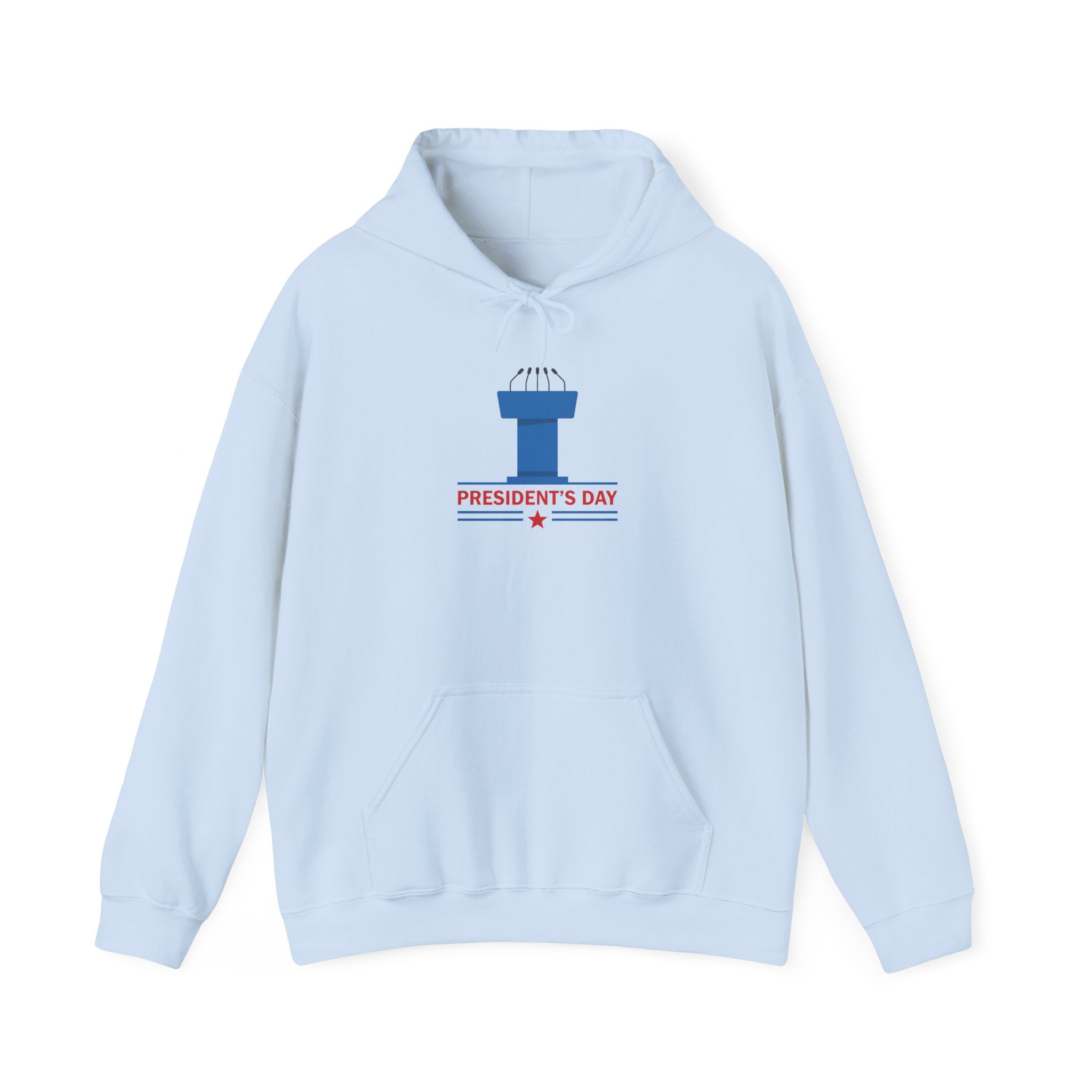 President's Day Top Hat Hoodie | Patriotic Presidents Day Sweatshirt