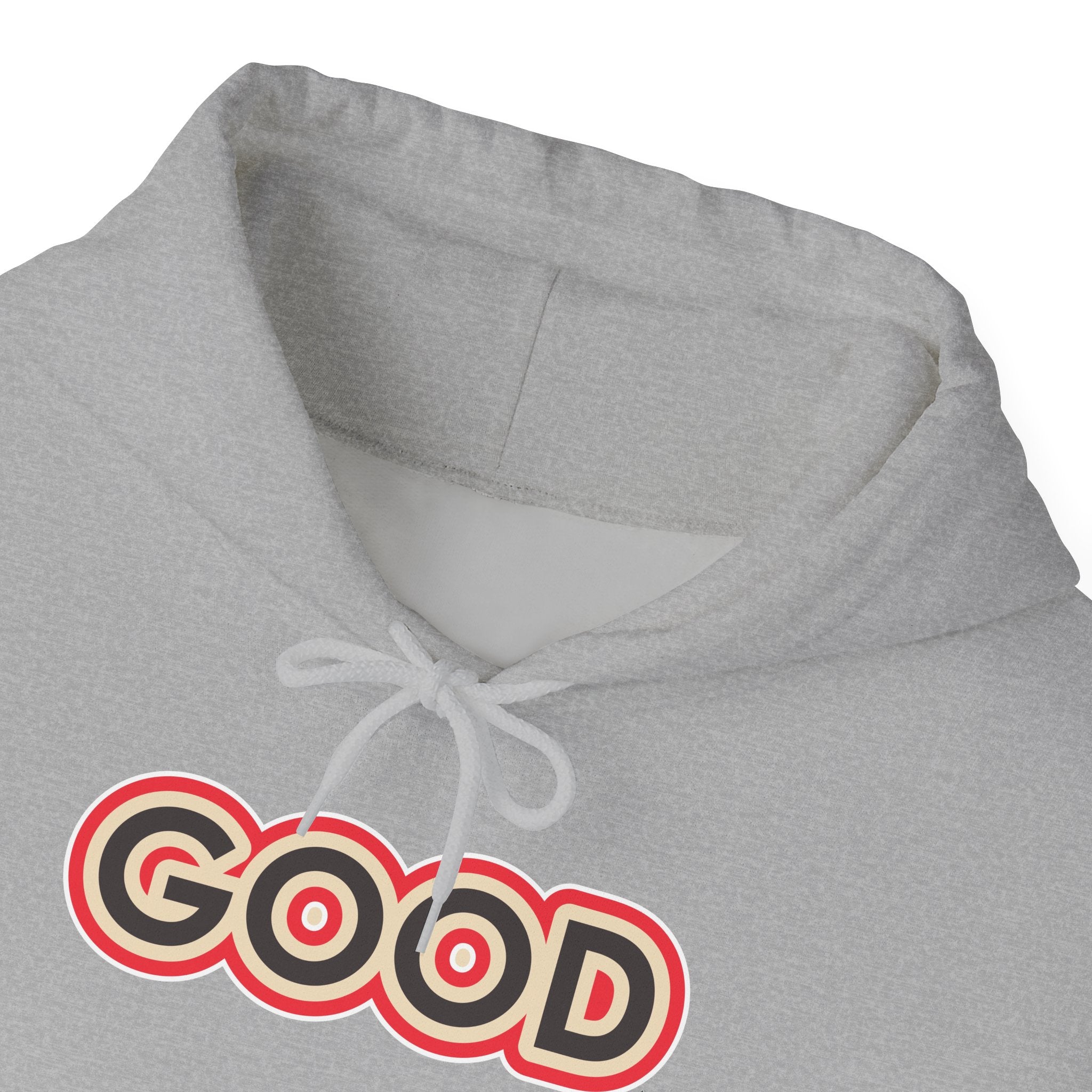 GOOD Retro Logo Hoodie | Positive Message, 70s Style Graphic
