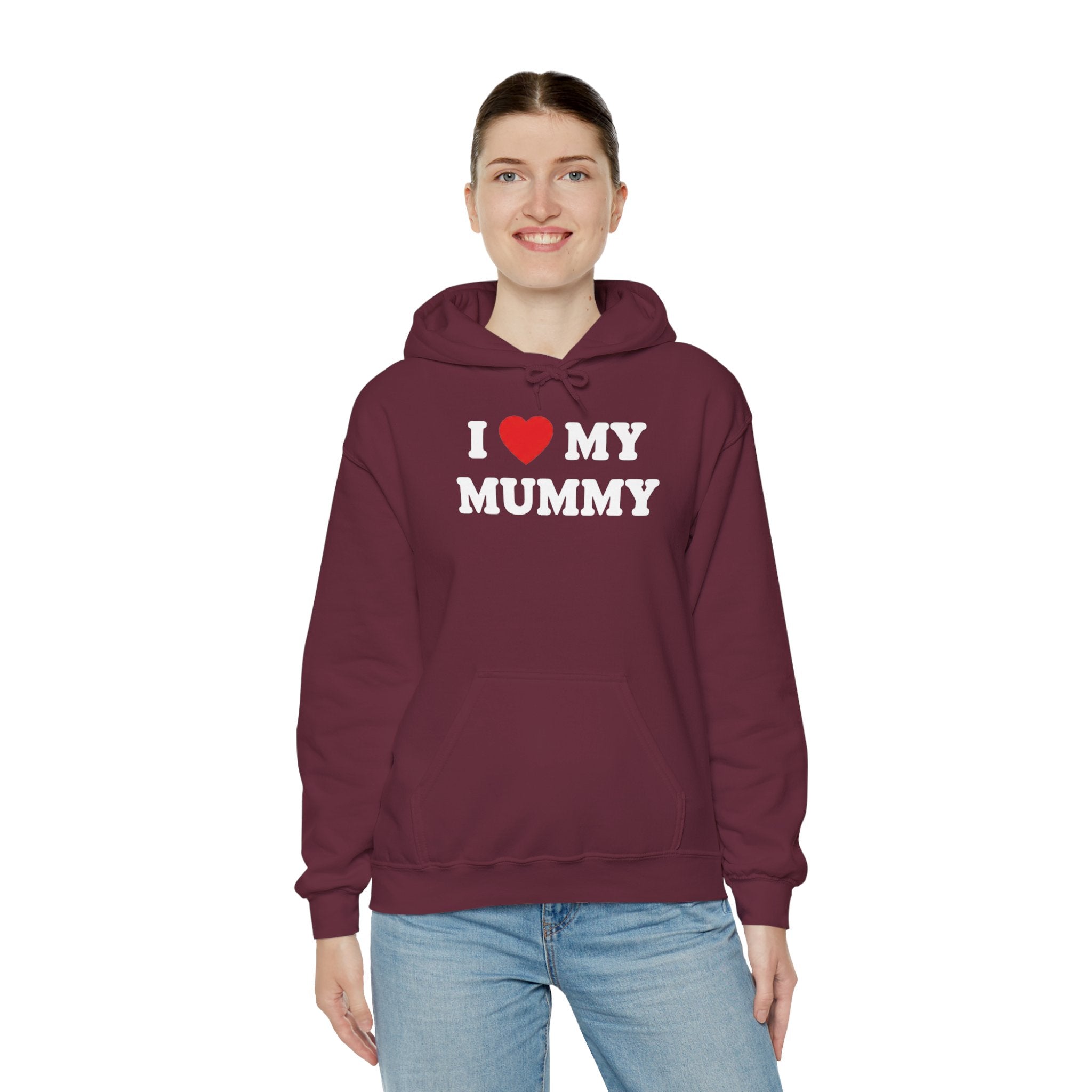 I  My Mummy Hoodie | Halloween Mummy Pun Sweatshirt