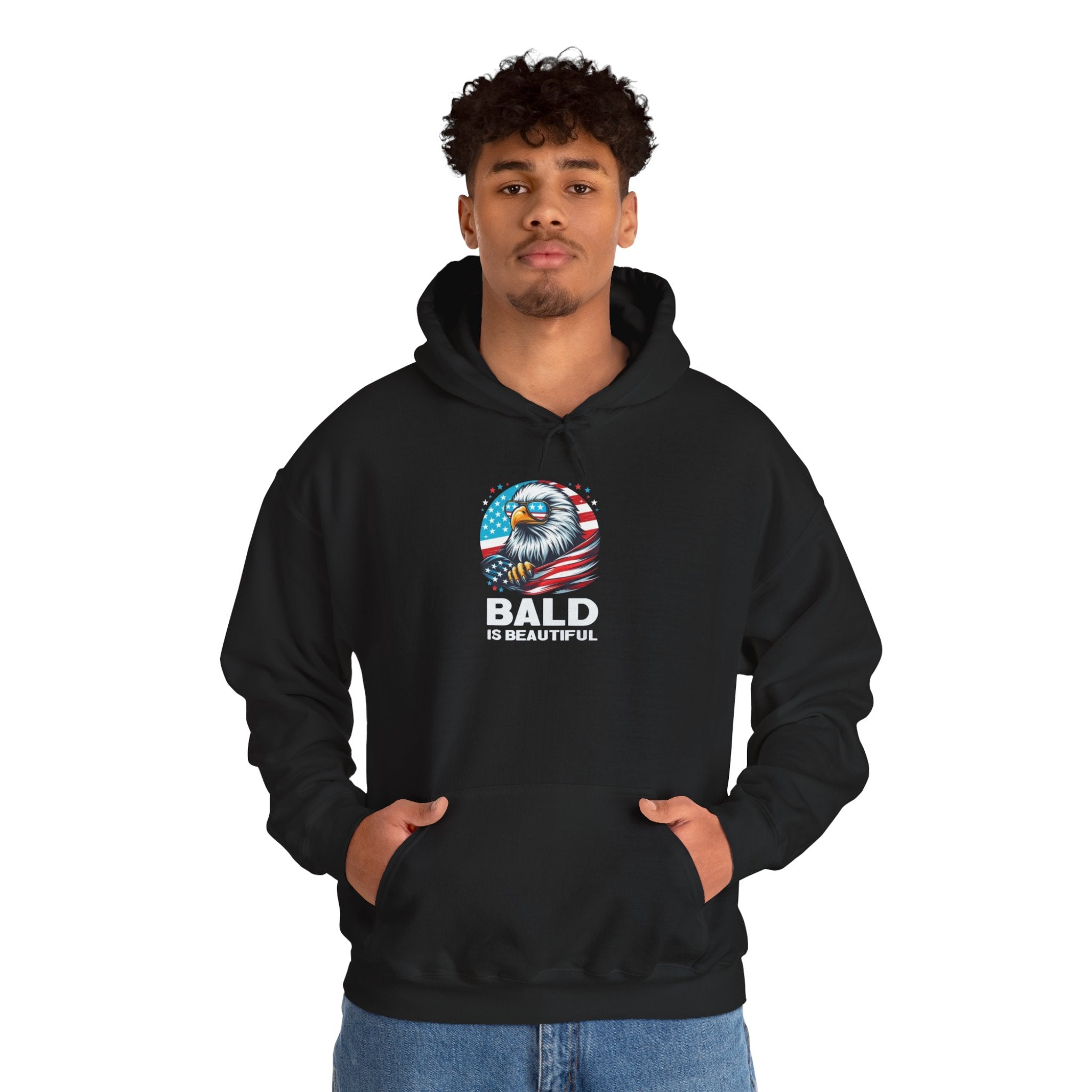 Bald Is Beautiful Hoodie | Funny Bald Pride Pullover