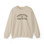 Women's Soccer United We Play Sweatshirt | Soccer Ball Team Design
