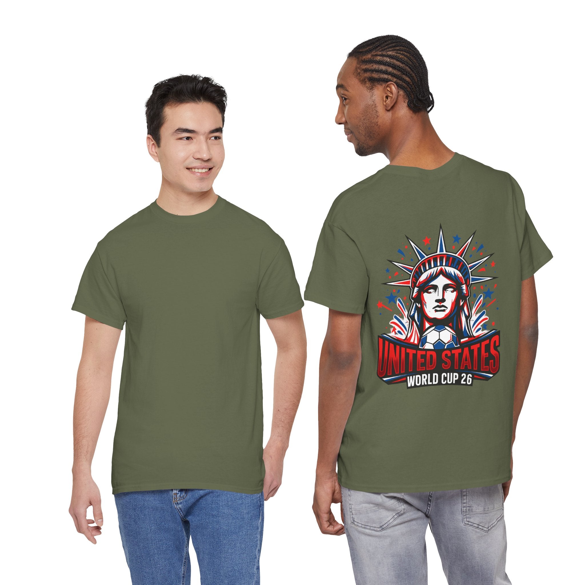 Statue of Liberty Soccer Crest Tee | United States World Cup 26