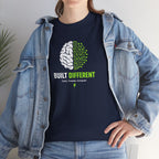 Built Different Brain graphic tee | Tech Mindset T-Shirt