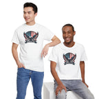 American Flag Eagle Memorial Day T-Shirt | Patriotic USA Eagle Tee