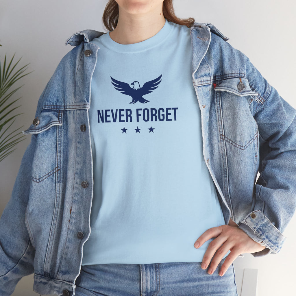 Never Forget Eagle Tee | Memorial Patriotism, Stars