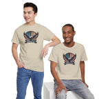 American Flag Eagle Memorial Day T-Shirt | Patriotic USA Eagle Tee