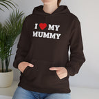 I  My Mummy Hoodie | Halloween Mummy Pun Sweatshirt
