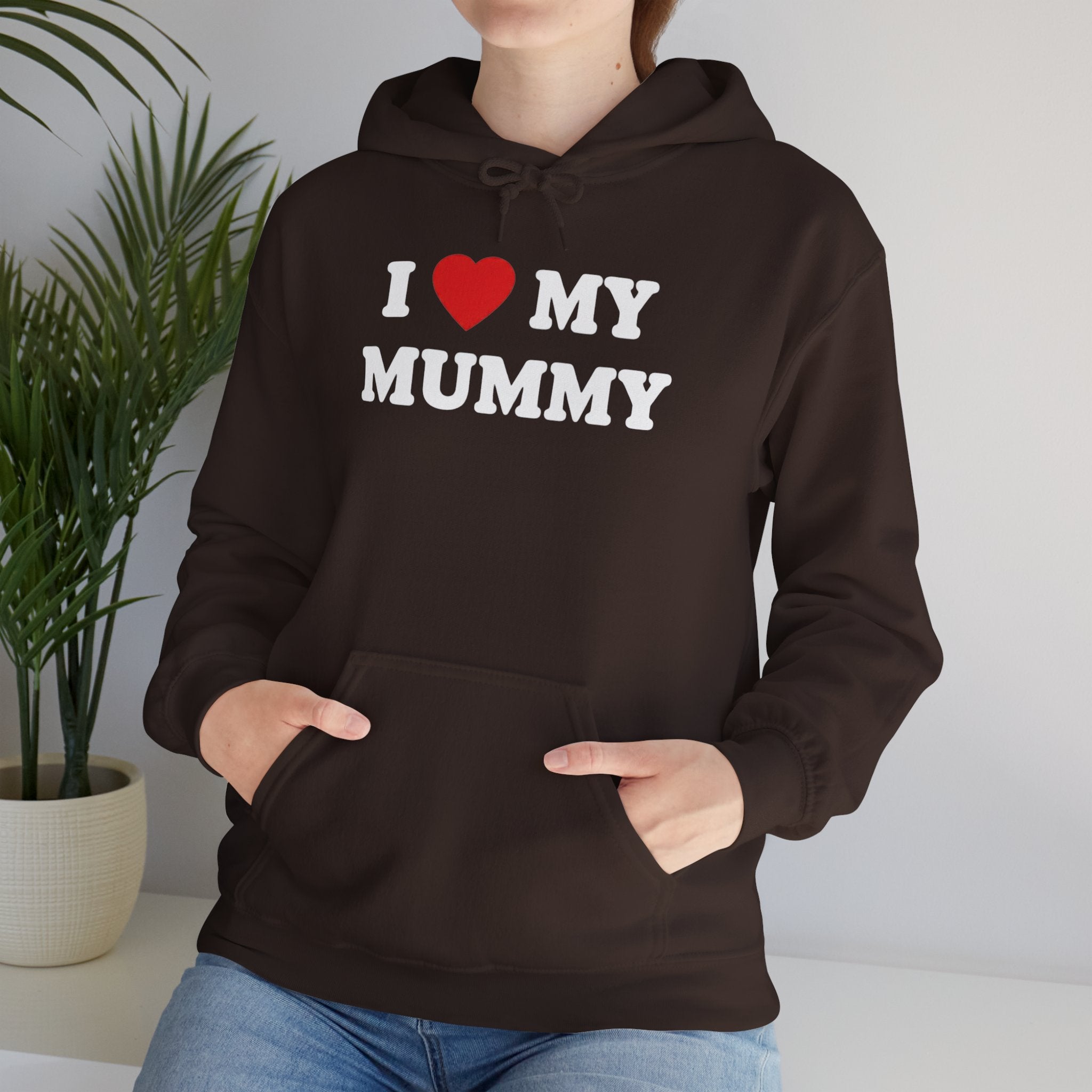I  My Mummy Hoodie | Halloween Mummy Pun Sweatshirt