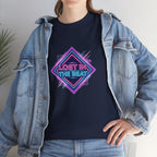 Lost in the Beat Tee | Retro Neon Diamond Music Graphic