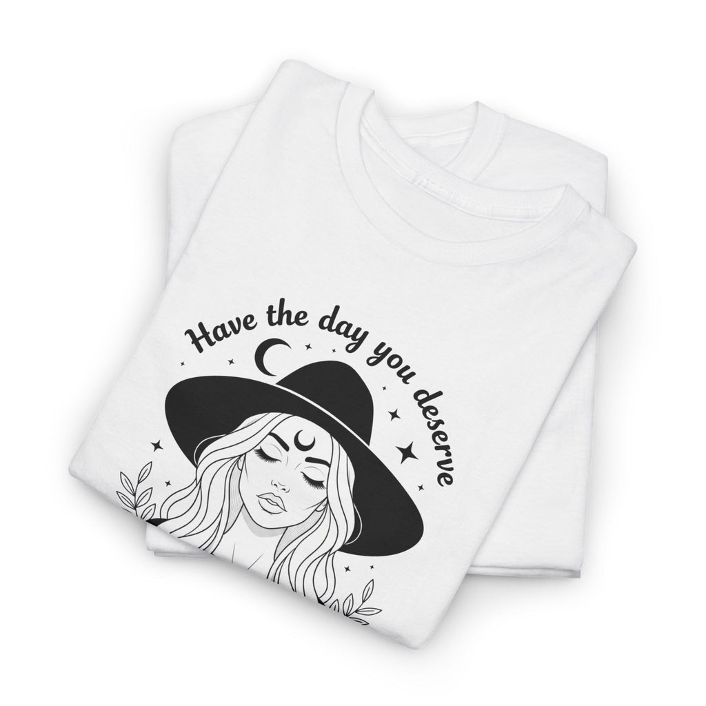 Aesthetic Art Witch Graphic T-Shirt | Have The Day You Deserve Boho Tee