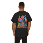 Los Angeles Skyline World Cup 2026 Tee | Soccer Ball City Design