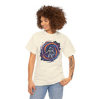 Astronaut Swirl Galaxy Tee | Space Explorer Cosmic Helmet Shirt