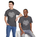 Happy Valentine's Day T-Shirt | Heart Script Design, Valentine's Apparel