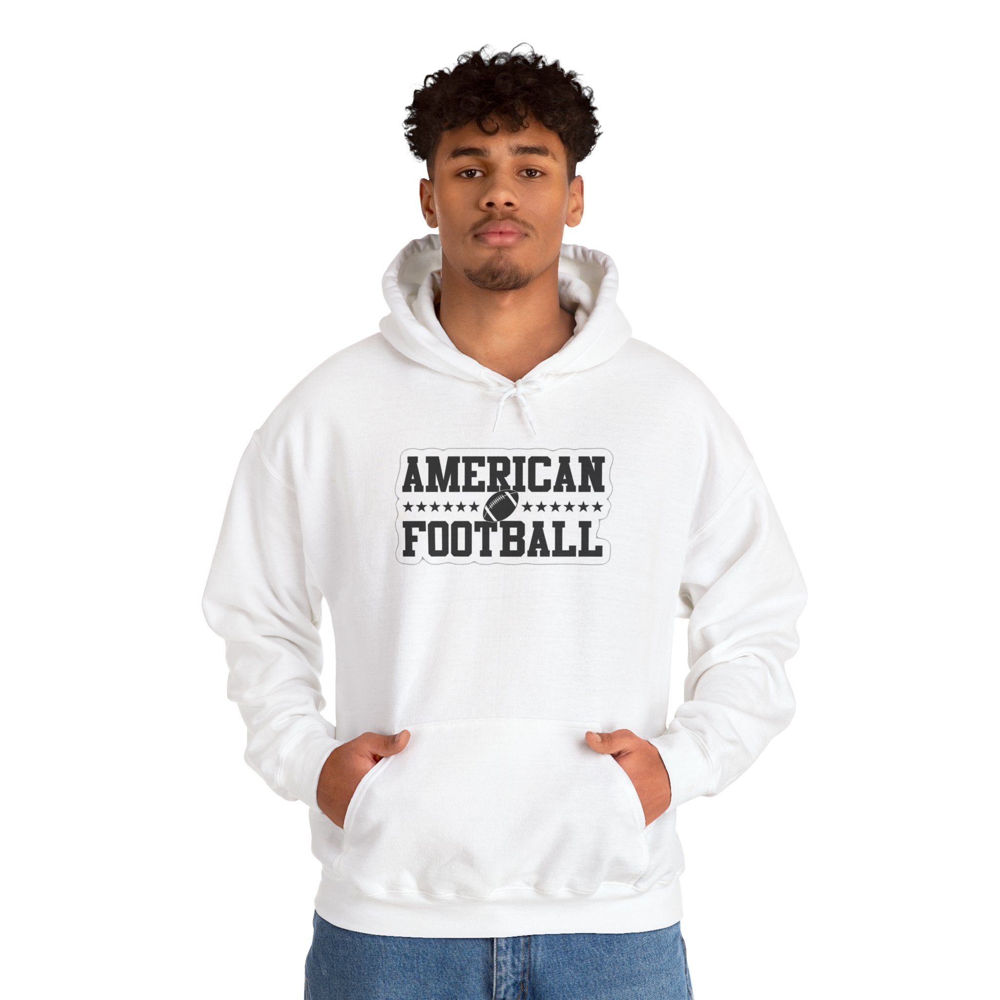 American Football hoodie | Vintage collegiate logo sweatshirt