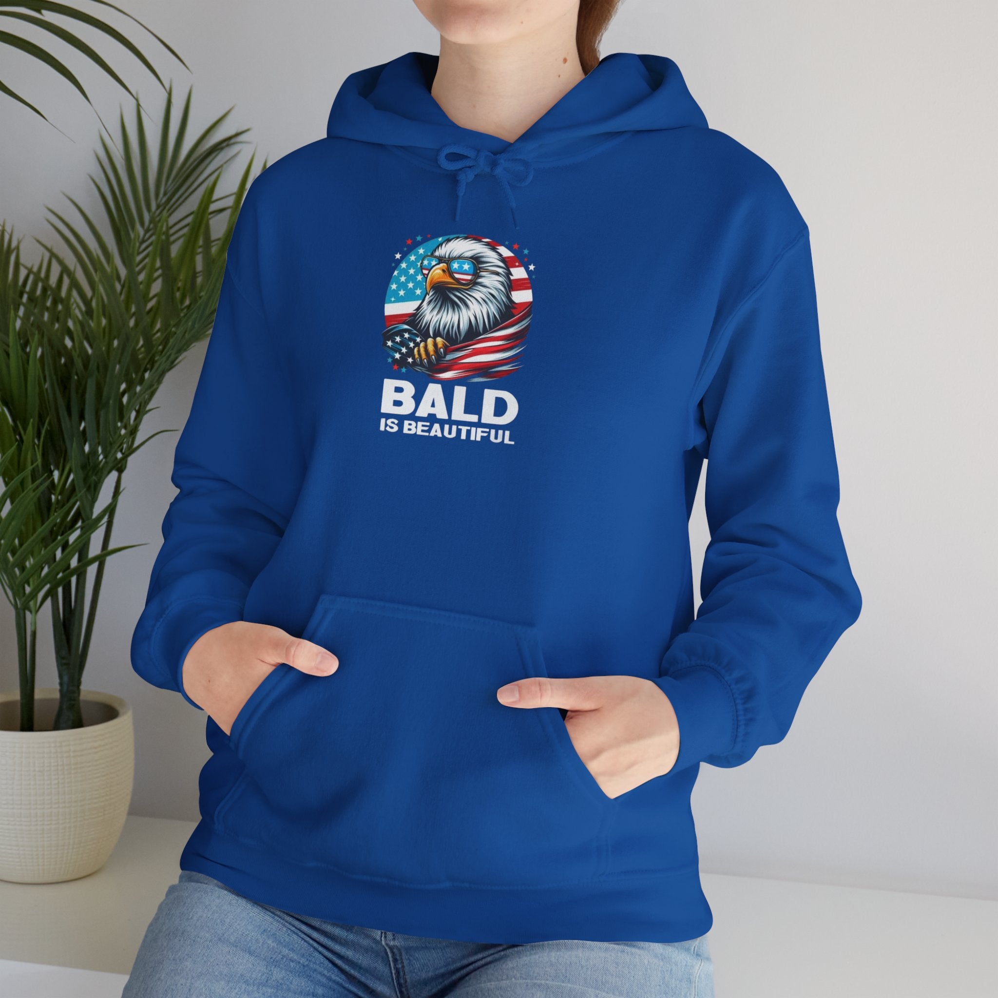 Bald Is Beautiful Hoodie | Funny Bald Pride Pullover