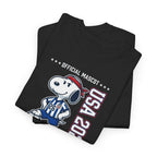 Snoopy Soccer Mascot Tee | USA 2026 Soccer Shirt
