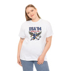 USA '94 Eagle Soccer Player T-Shirt | World Cup Retro Football Tee