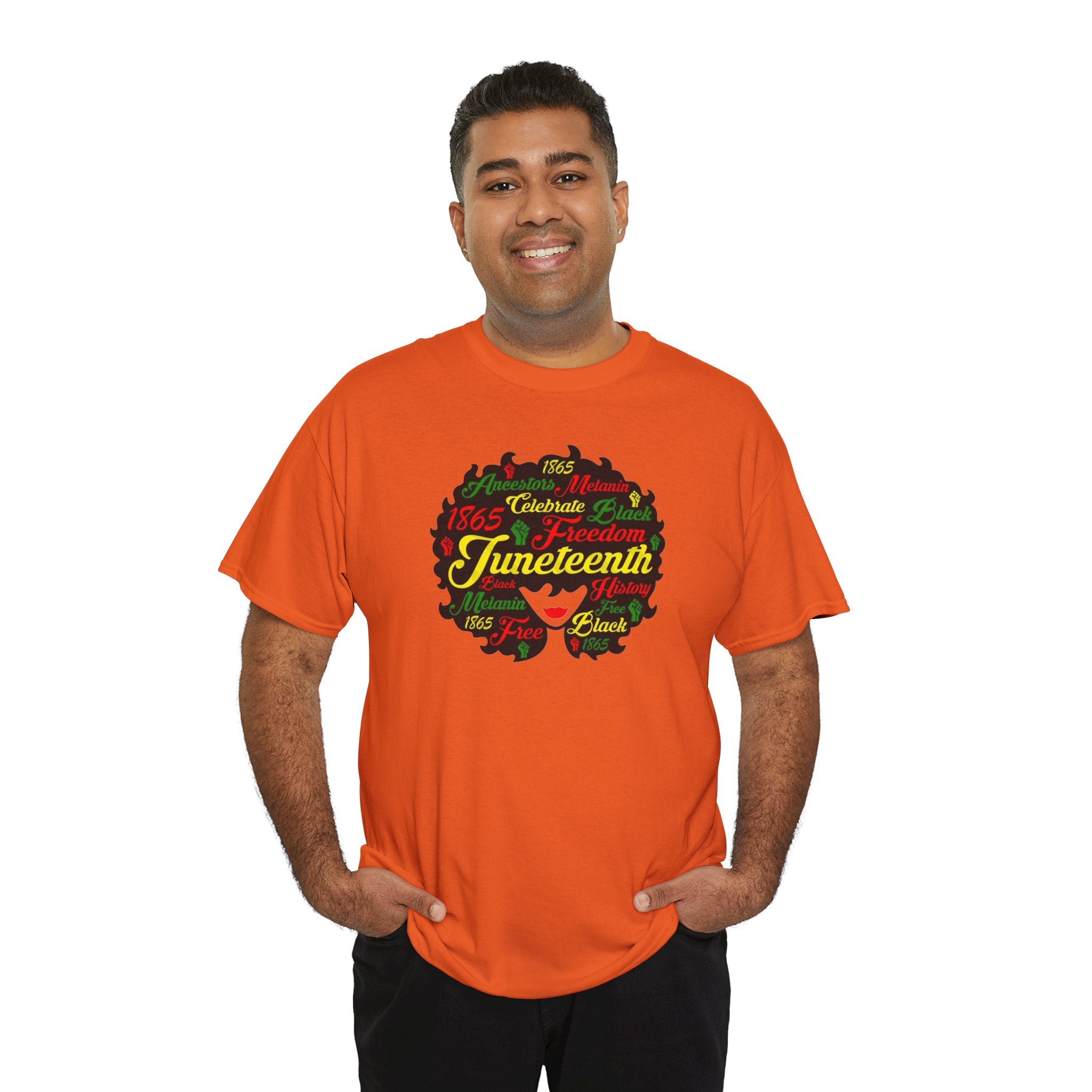 Juneteenth Celebration Graphic Tee | Freedom Roots Afrocentric Design