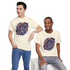 Astronaut Swirl Galaxy Tee | Space Explorer Cosmic Helmet Shirt