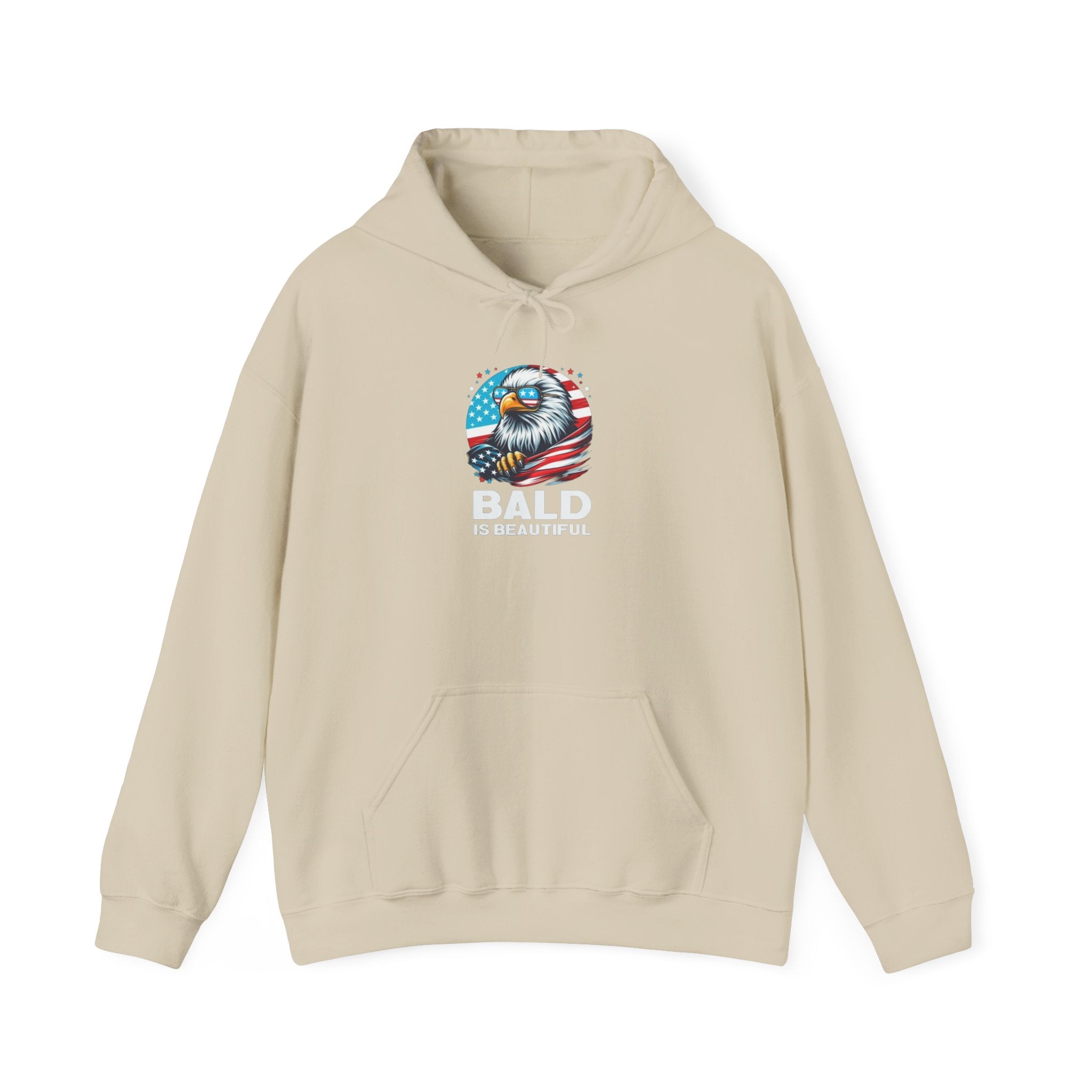 Bald Is Beautiful Hoodie | Funny Bald Pride Pullover